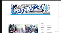 Desktop Screenshot of lakelander.com